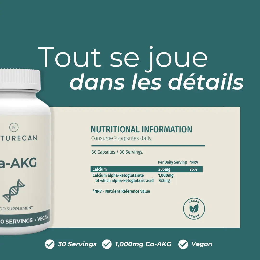 Calcium Alpha-Cétoglutarate (Ca-AKG)