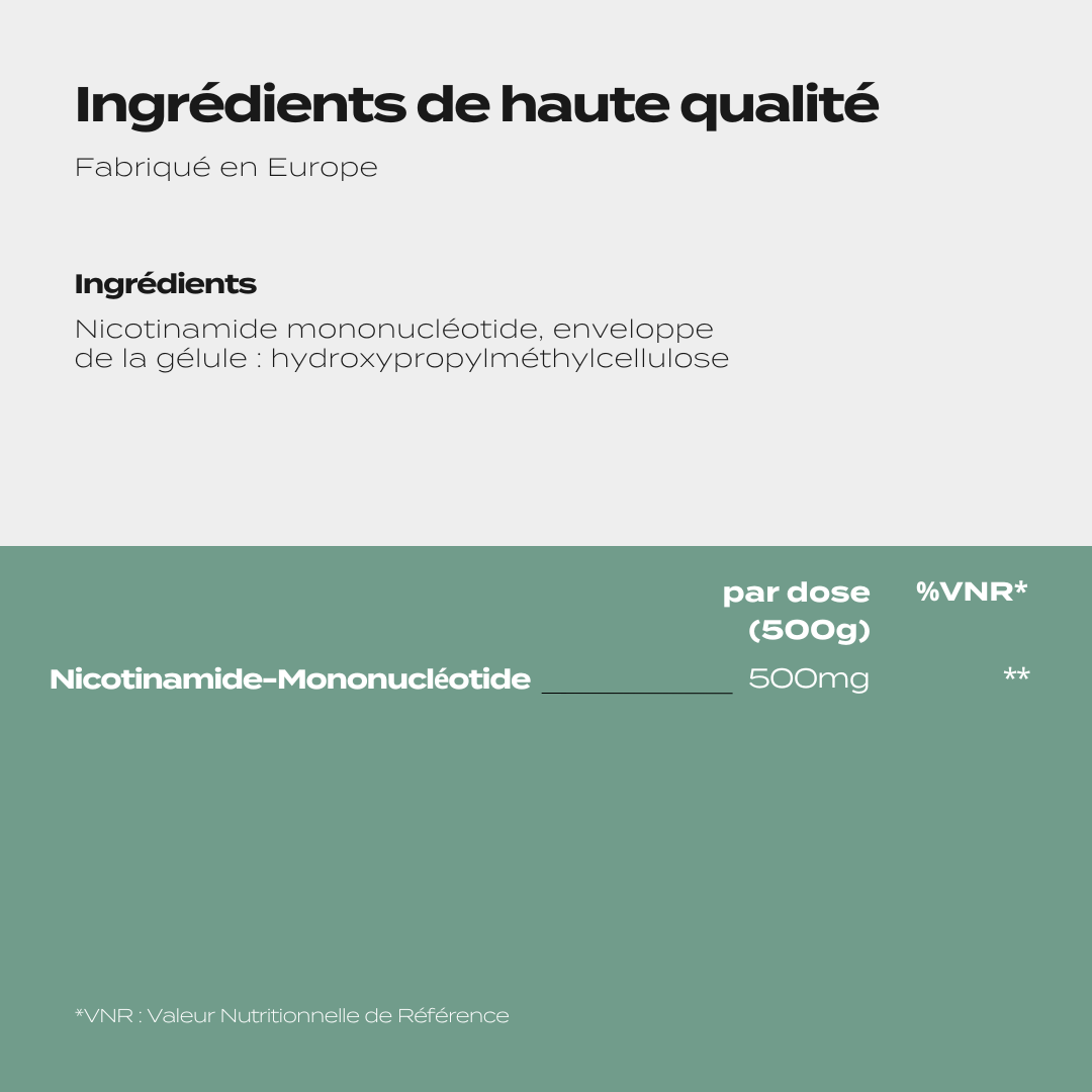 nmn haute qualité