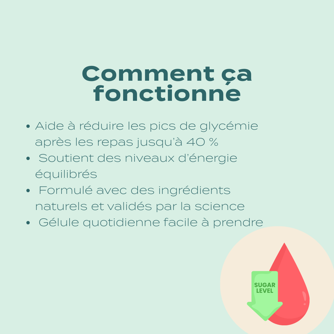 Gélules de Soutien du Glucose