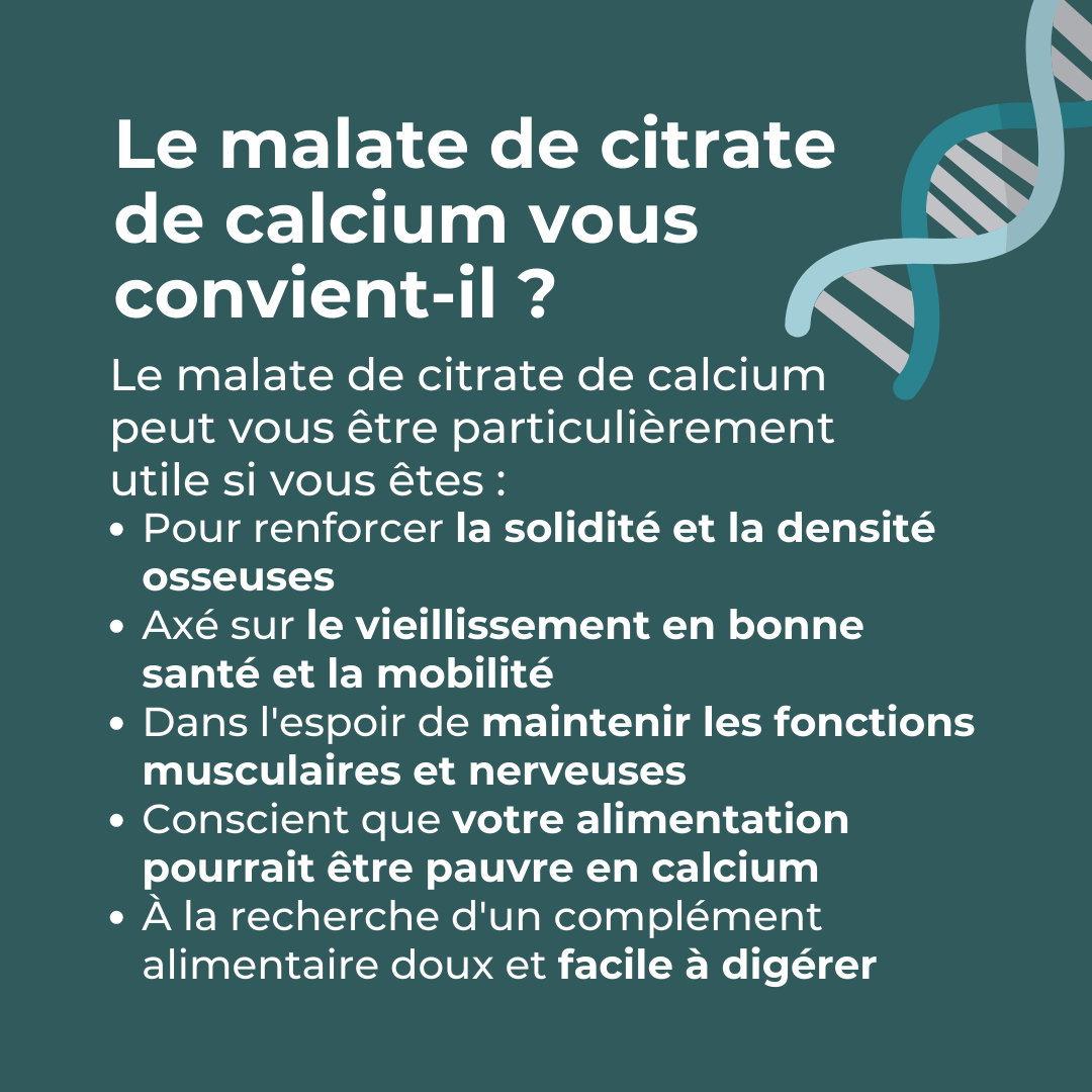 Malate de citrate de calcium