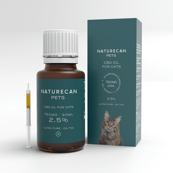 Huile de CBD pour chat