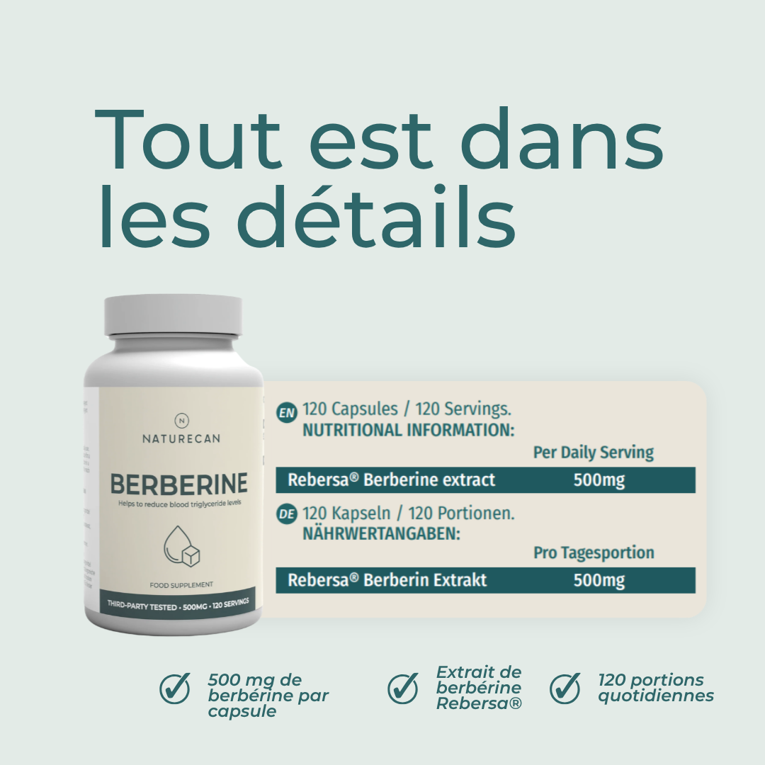 Berbérine ingredients