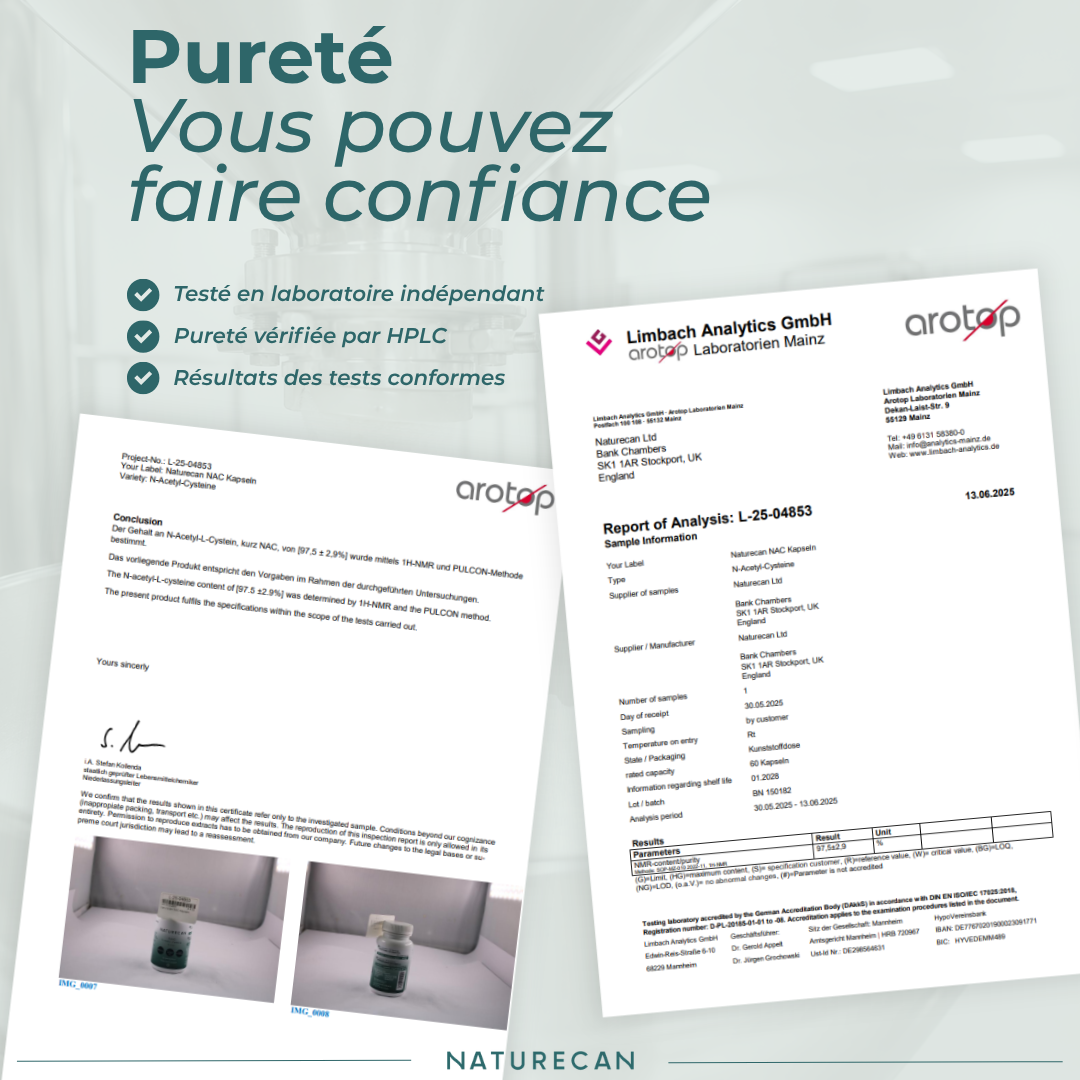 NAC pureté