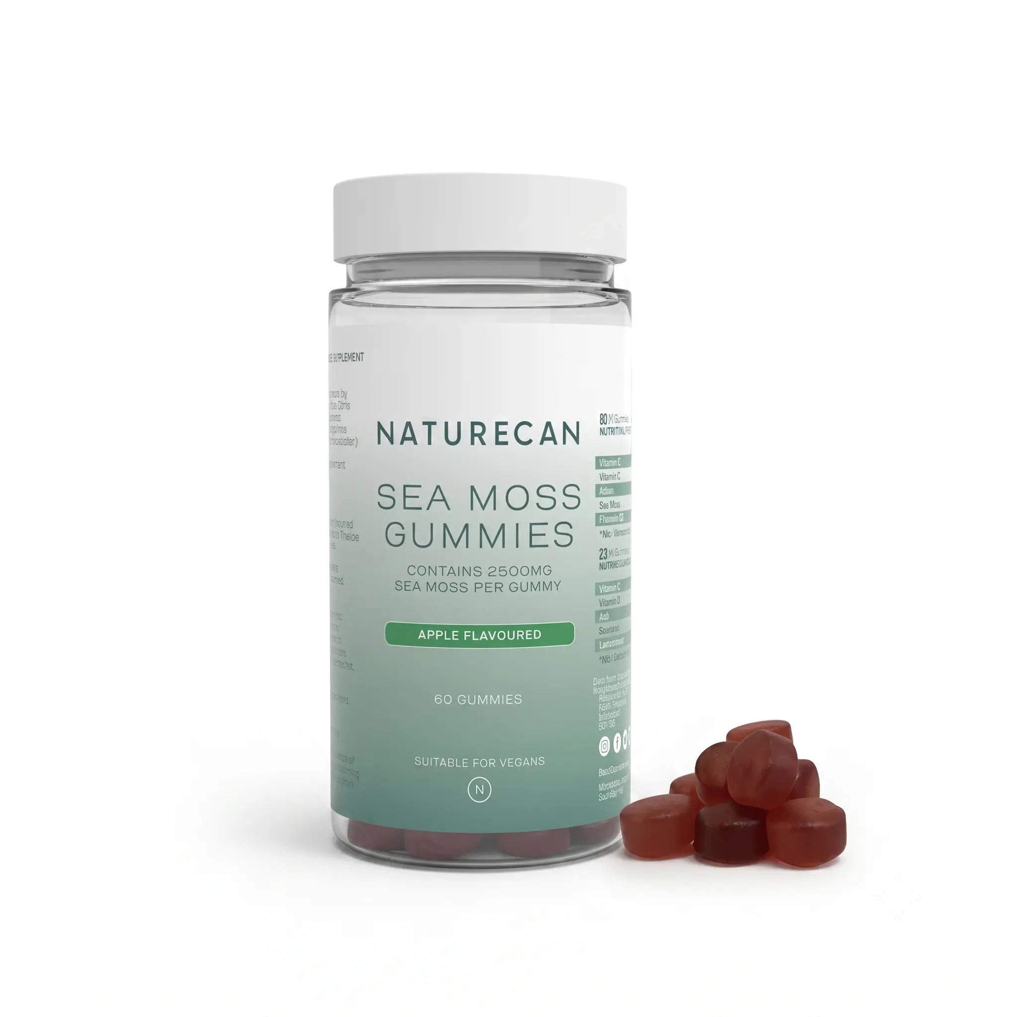 Gummies à la mousse de mer