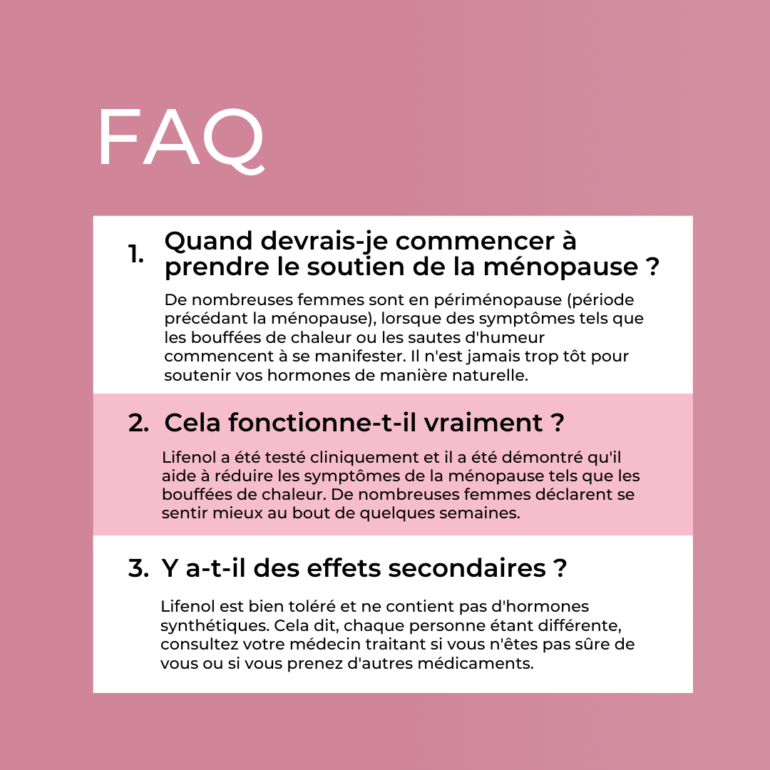 lifenol FAQ
