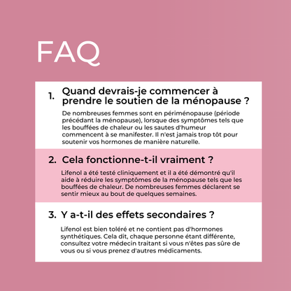 lifenol FAQ