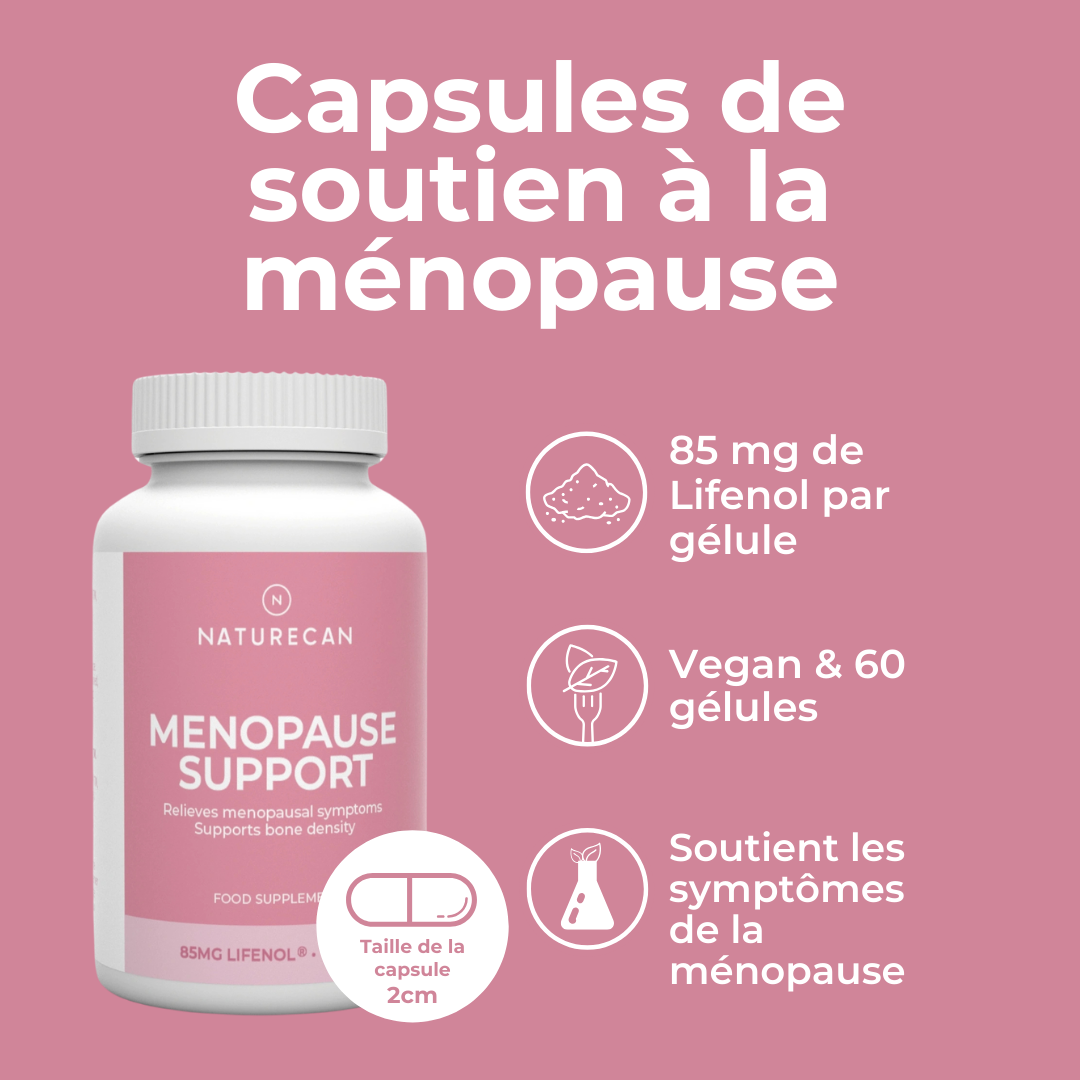 Complements alimentaires pour soulager les troubles de la-menopause