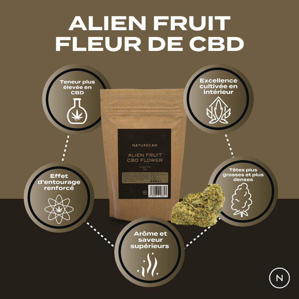 Fleur de CBD | Alien Fruit