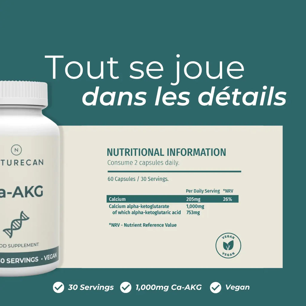 Calcium Alpha-Cétoglutarate (Ca-AKG)