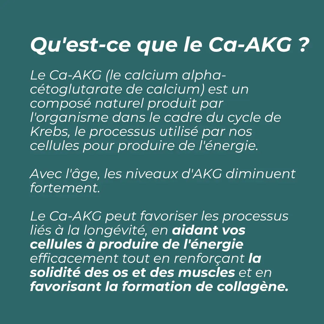 Calcium Alpha-Cétoglutarate (Ca-AKG)