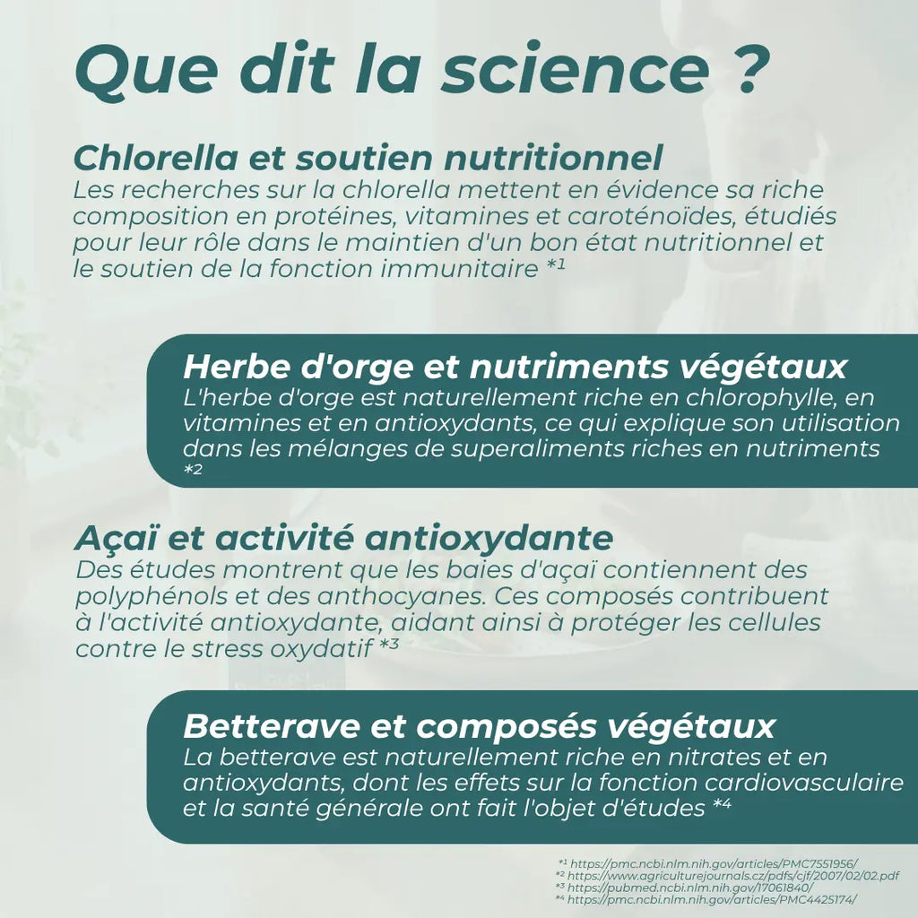 Poudre de Superaliments Bio