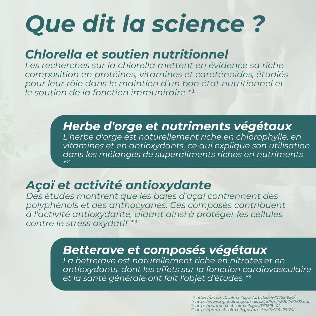 Poudre de Superaliments Bio