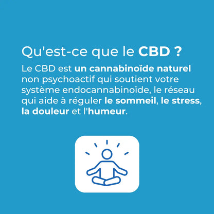 Gummies relaxants au CBD et à l'ashwagandha
