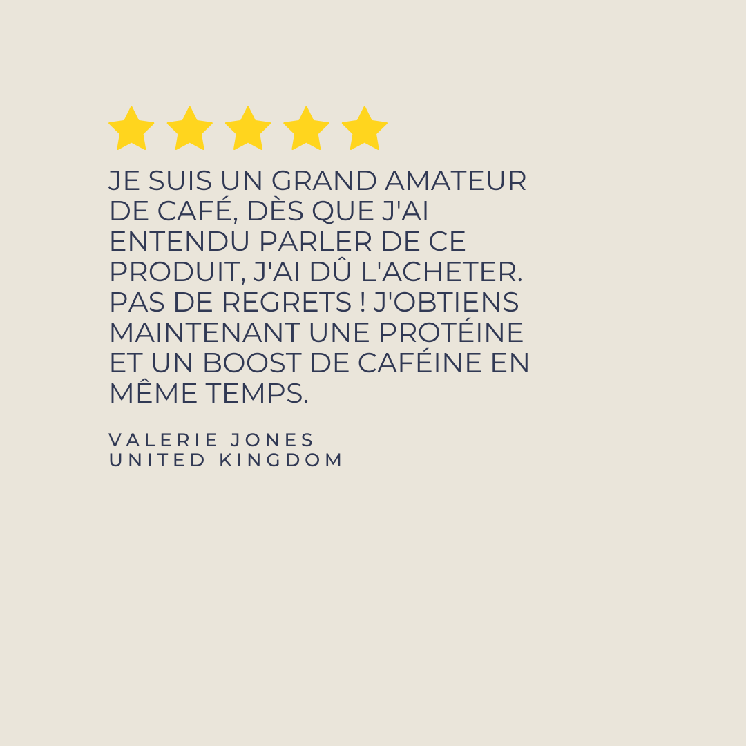Café Protéiné avis