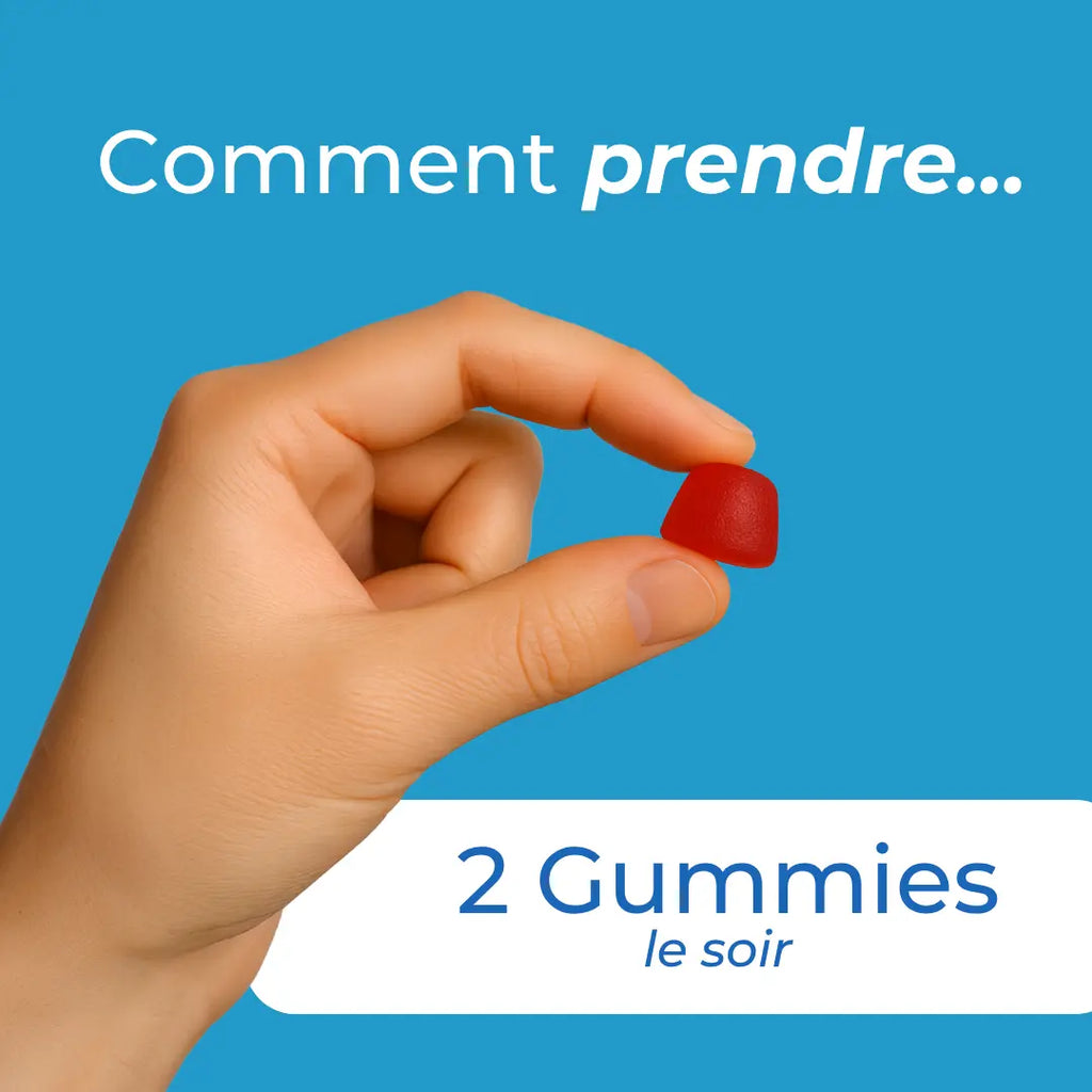 Gummies relaxants au CBD et à l'ashwagandha