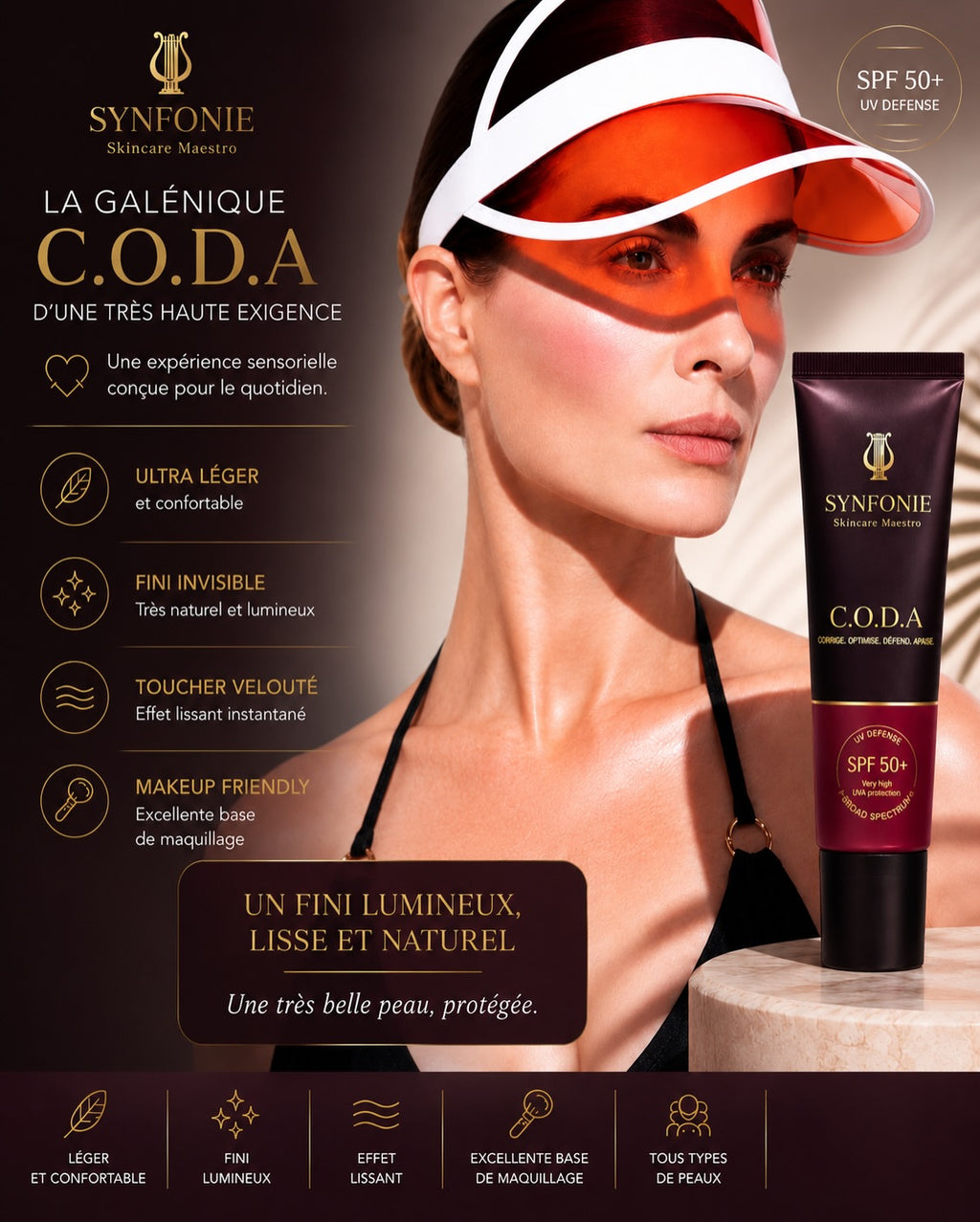 SPF 50+ C.O.D.A par Sonia Sélaire naturecan