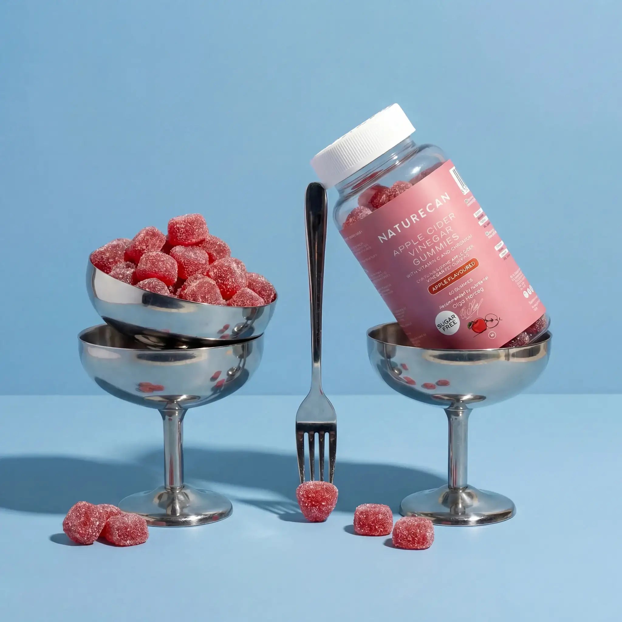 Bonbons au vinaigre de cidre de pomme naturecan