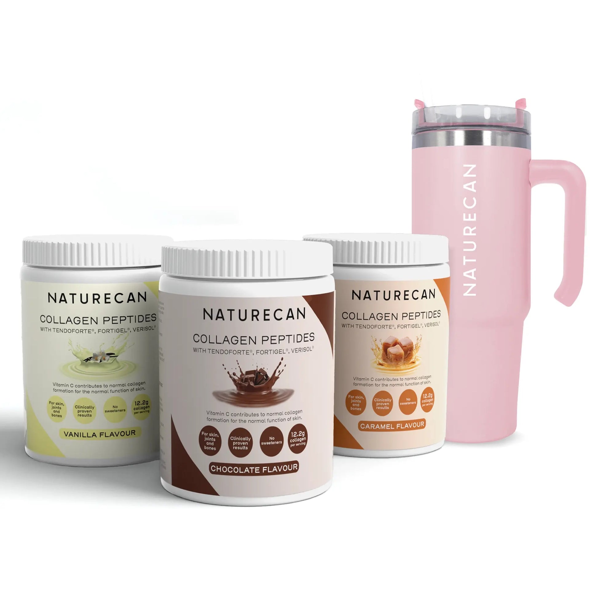 Peptides de collagène Saveurs d'hiver + tumbler