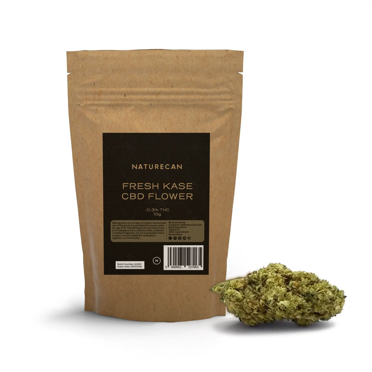 Fleur De CBD Fresh Kase | 17 % CBD | Chanvre Indoor Premium