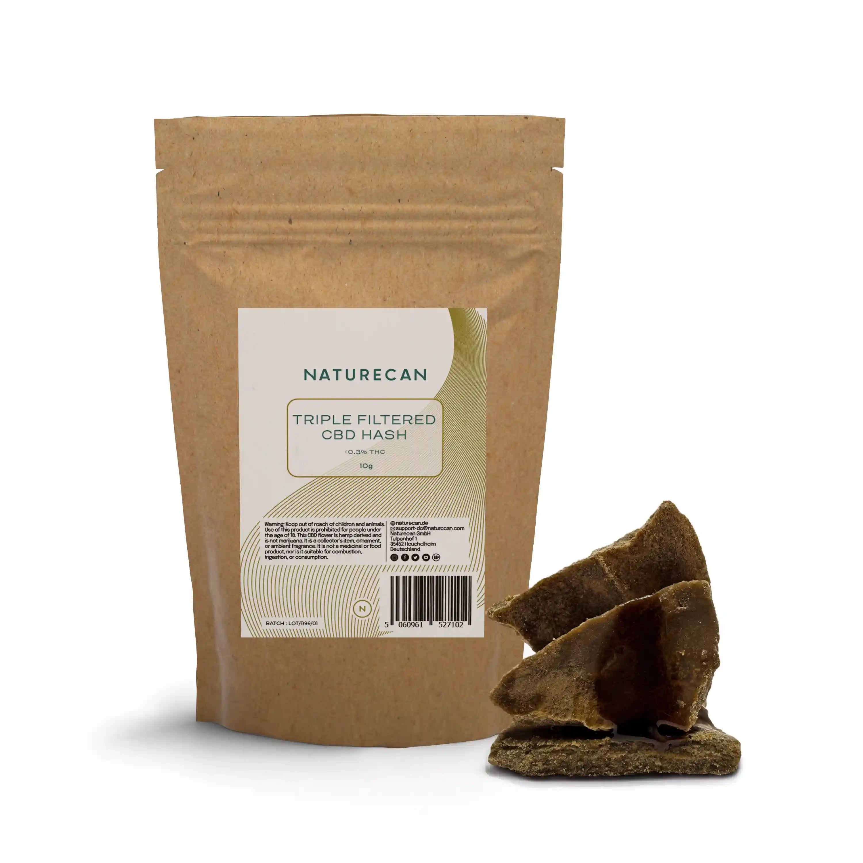 Hash de CBD Triple Filtré
