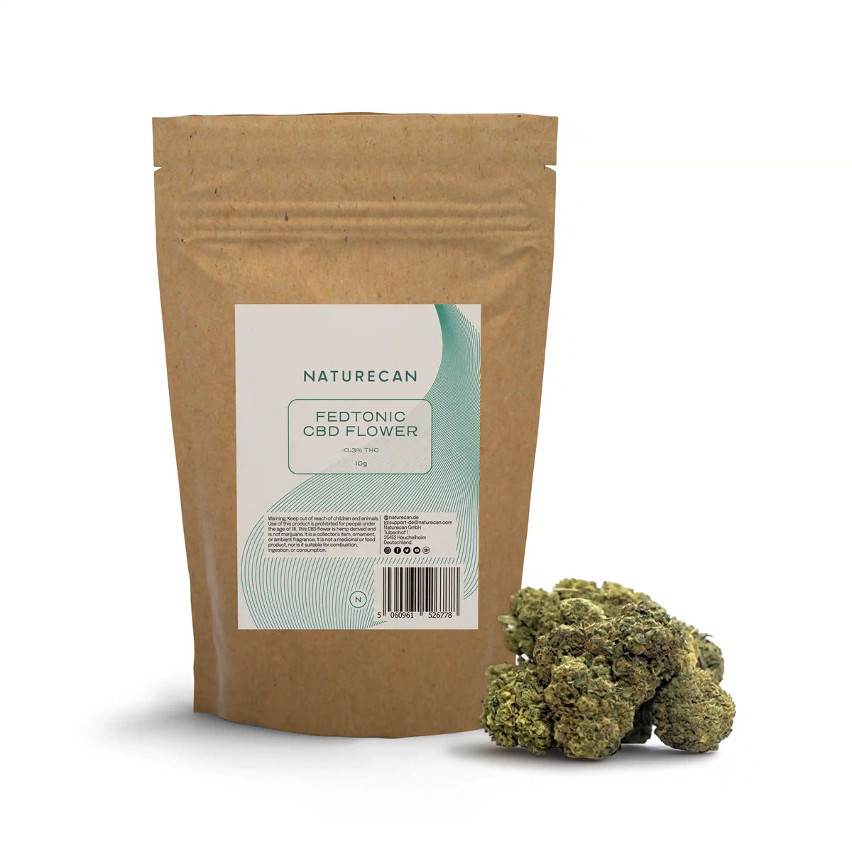 Fedtonic Fleur De CBD | Hybride CBD Variété De Fleurs