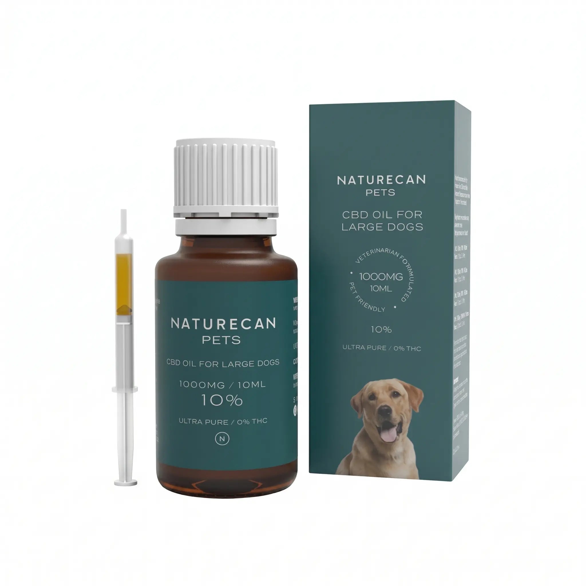 Huile de CBD pour chien 10%