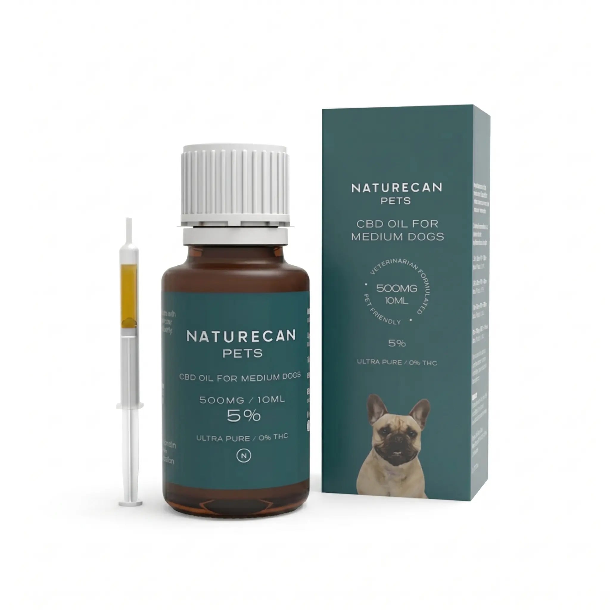 Huile de CBD pour chien 5%