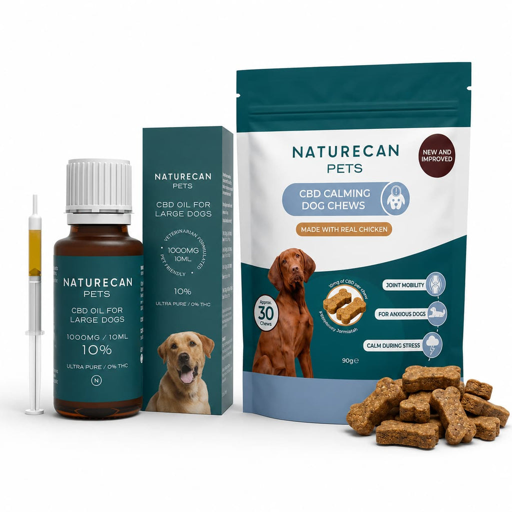Coffret pour chien au CBD - calme et relaxation
