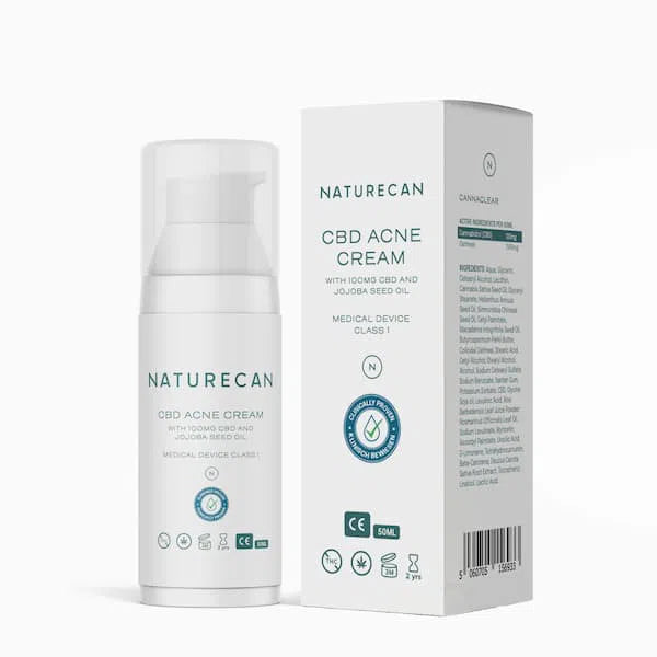 Crème Anti-acné Au CBD | Naturecan France