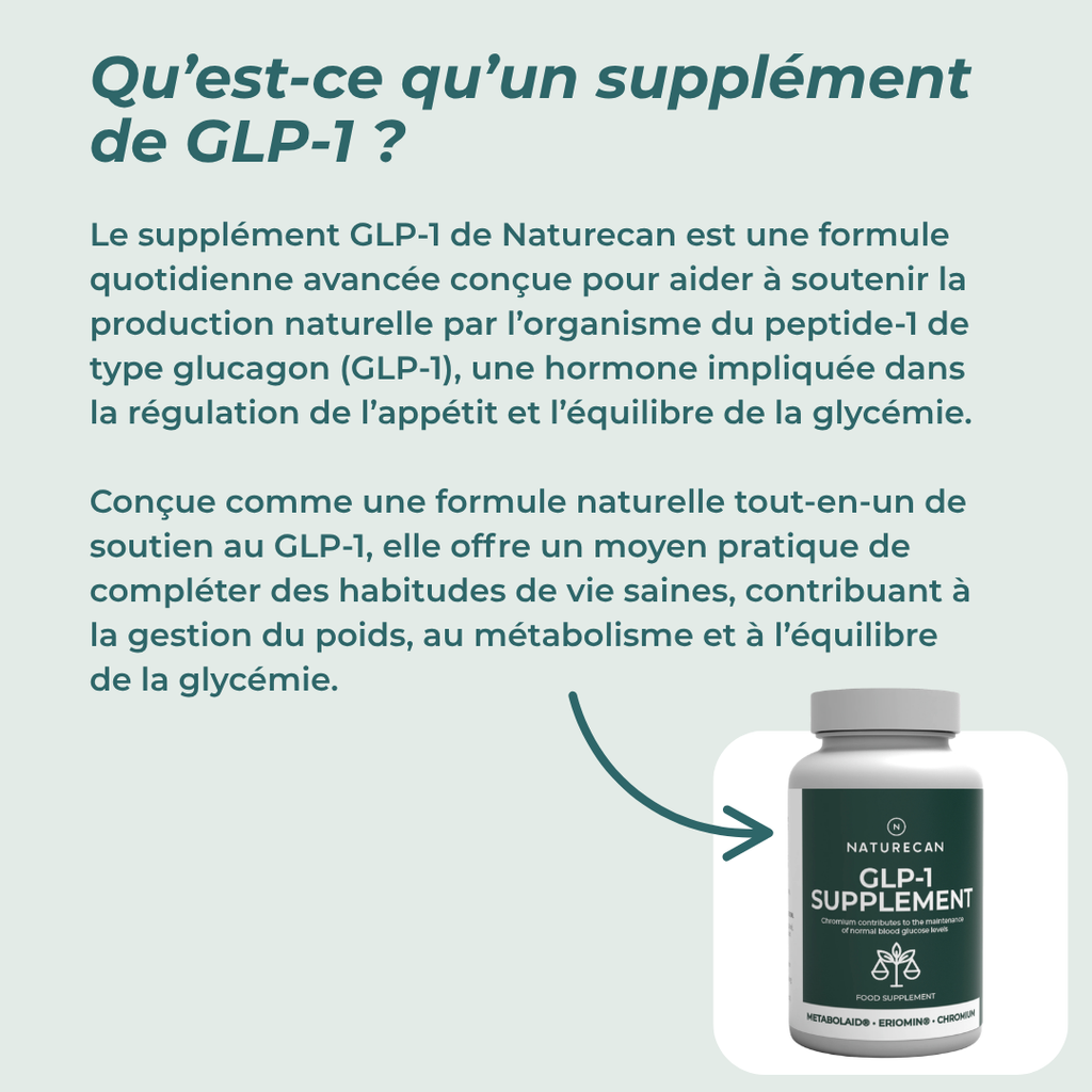 Supplément de GLP-1 avantages