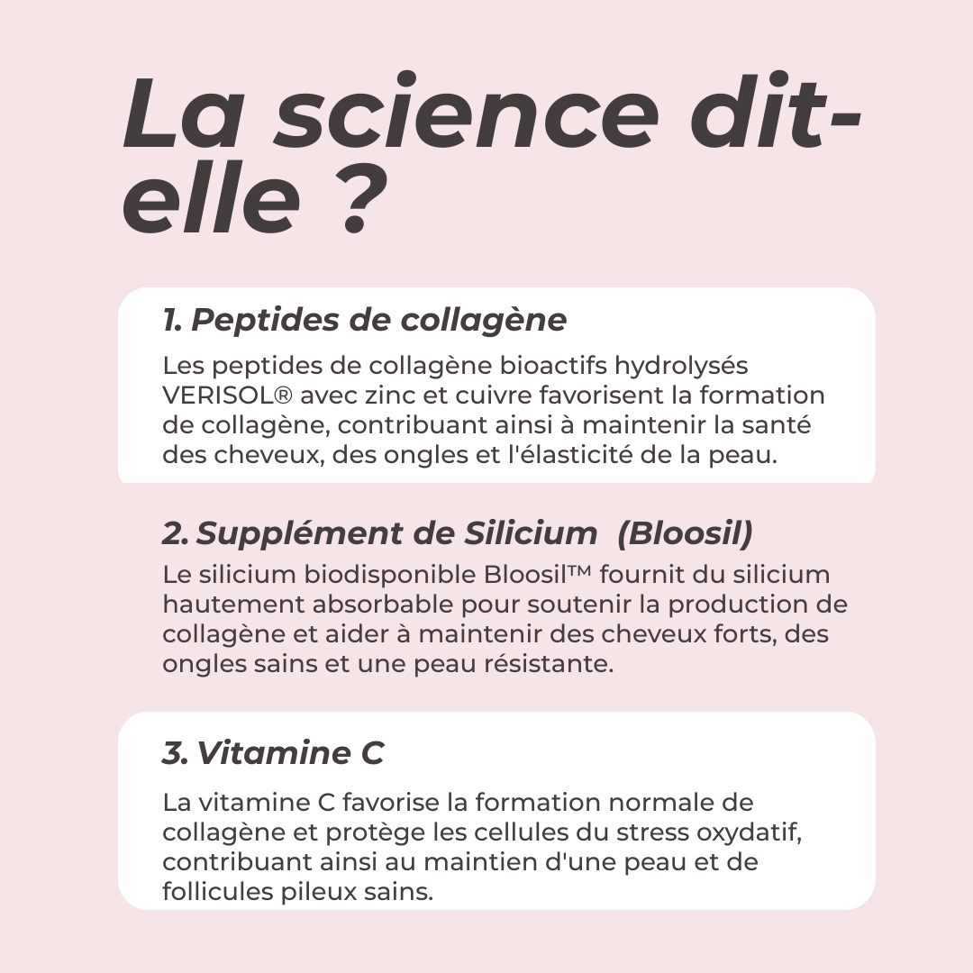 Coffret cheveux, ongles et peau