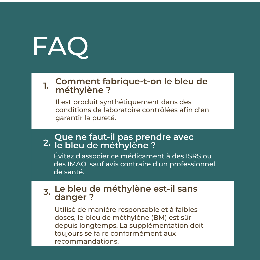 Bleu de méthylène ultra-pur FAQ