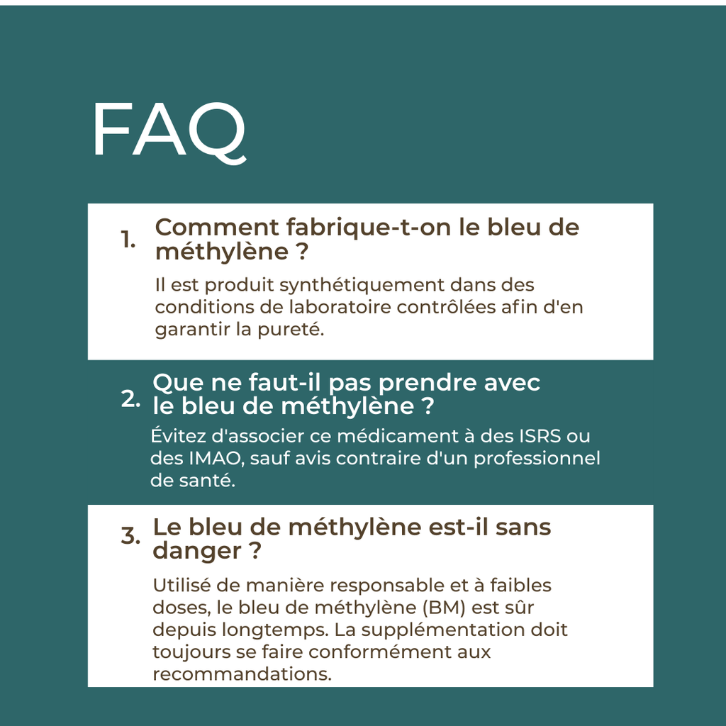 Bleu de méthylène ultra-pur FAQ