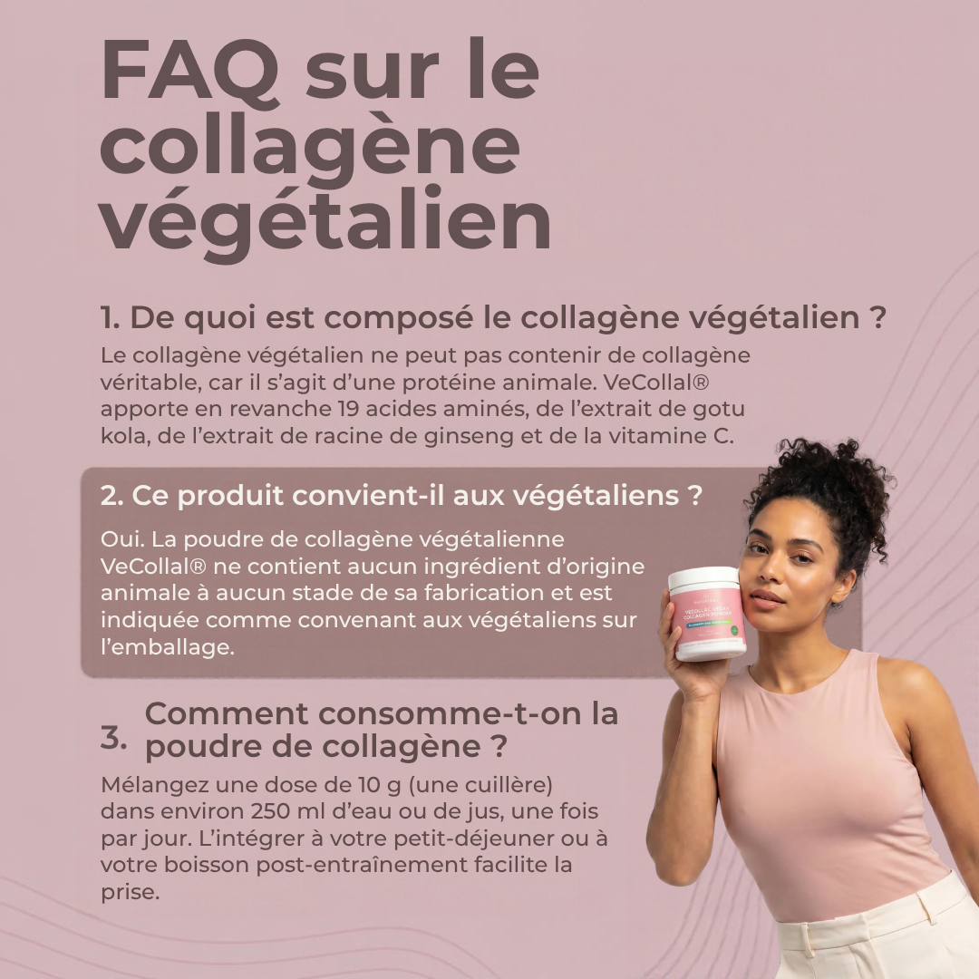 Collagène Végan VeCollal® FAQ