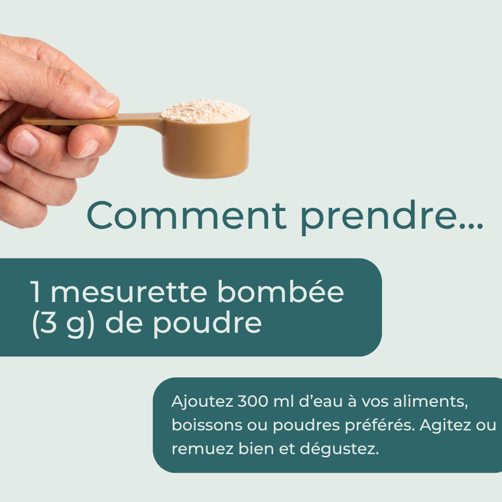 Poudre de taurine dosage