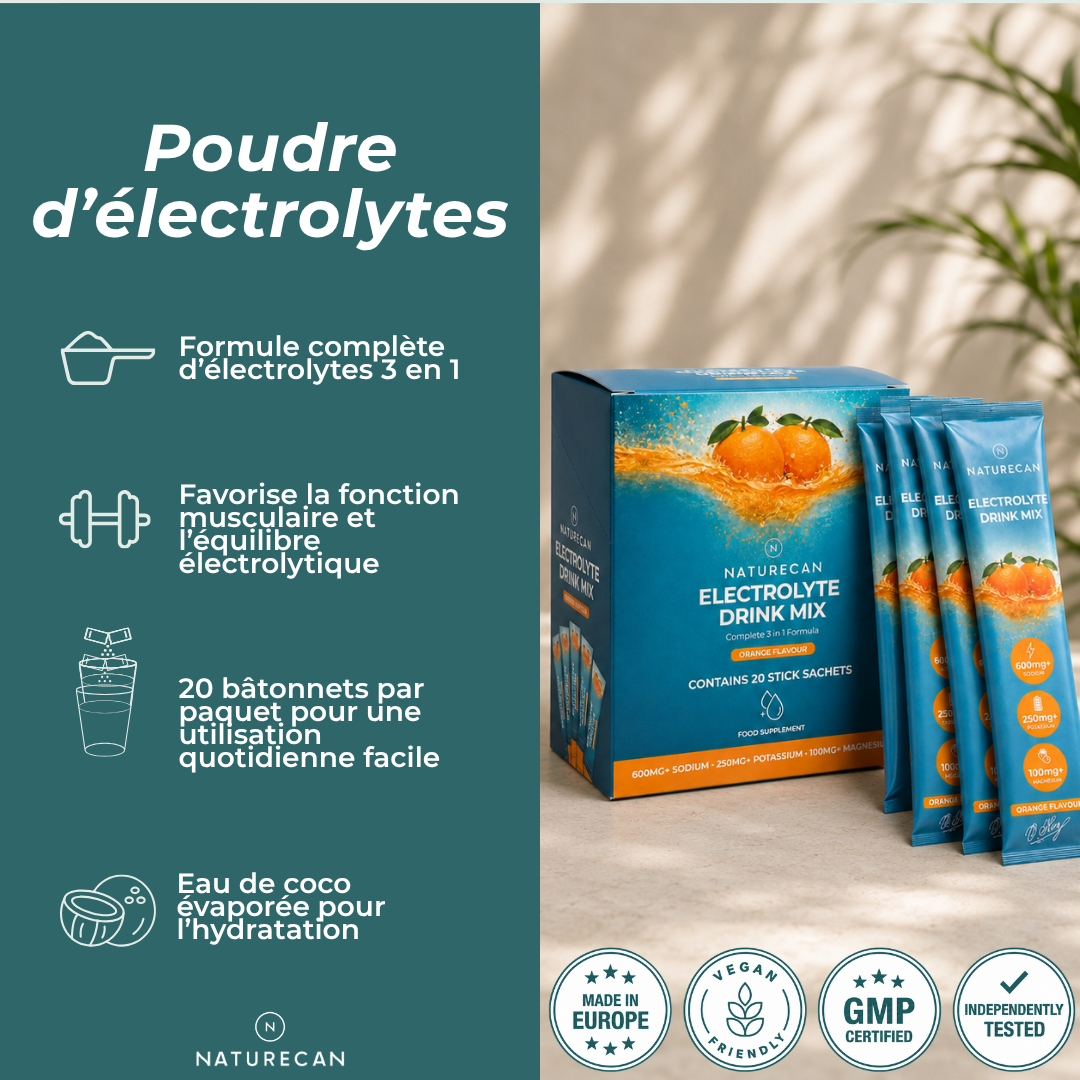 Électrolytes poudre
