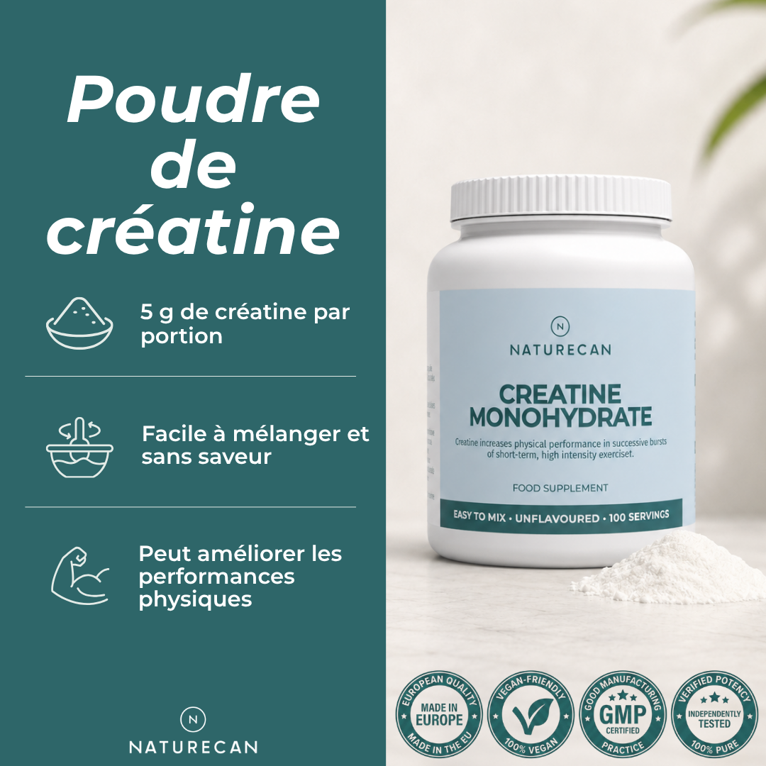 Créatine poudre