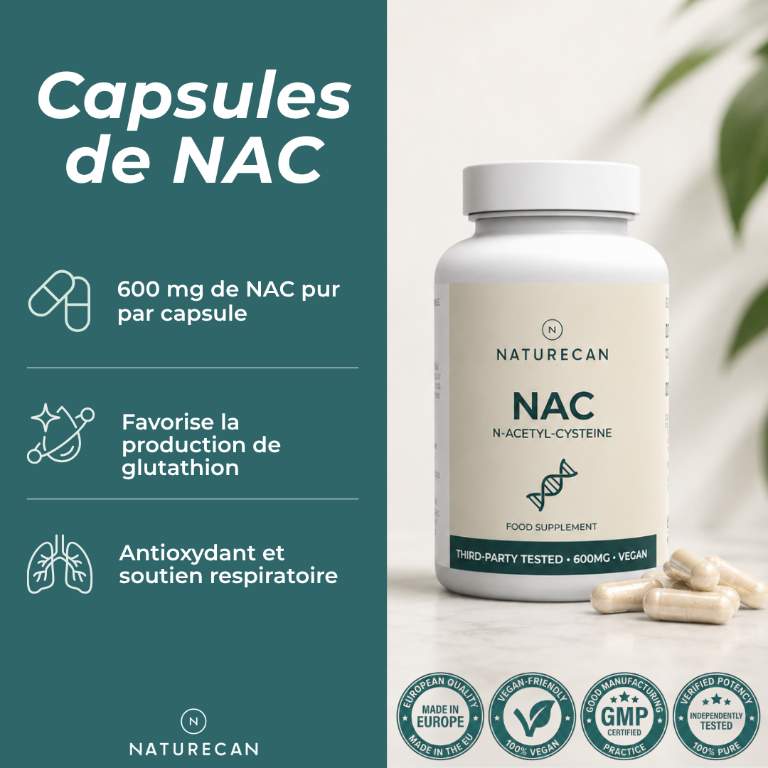 NAC Supplements | 60 Premium NAC Capsules
