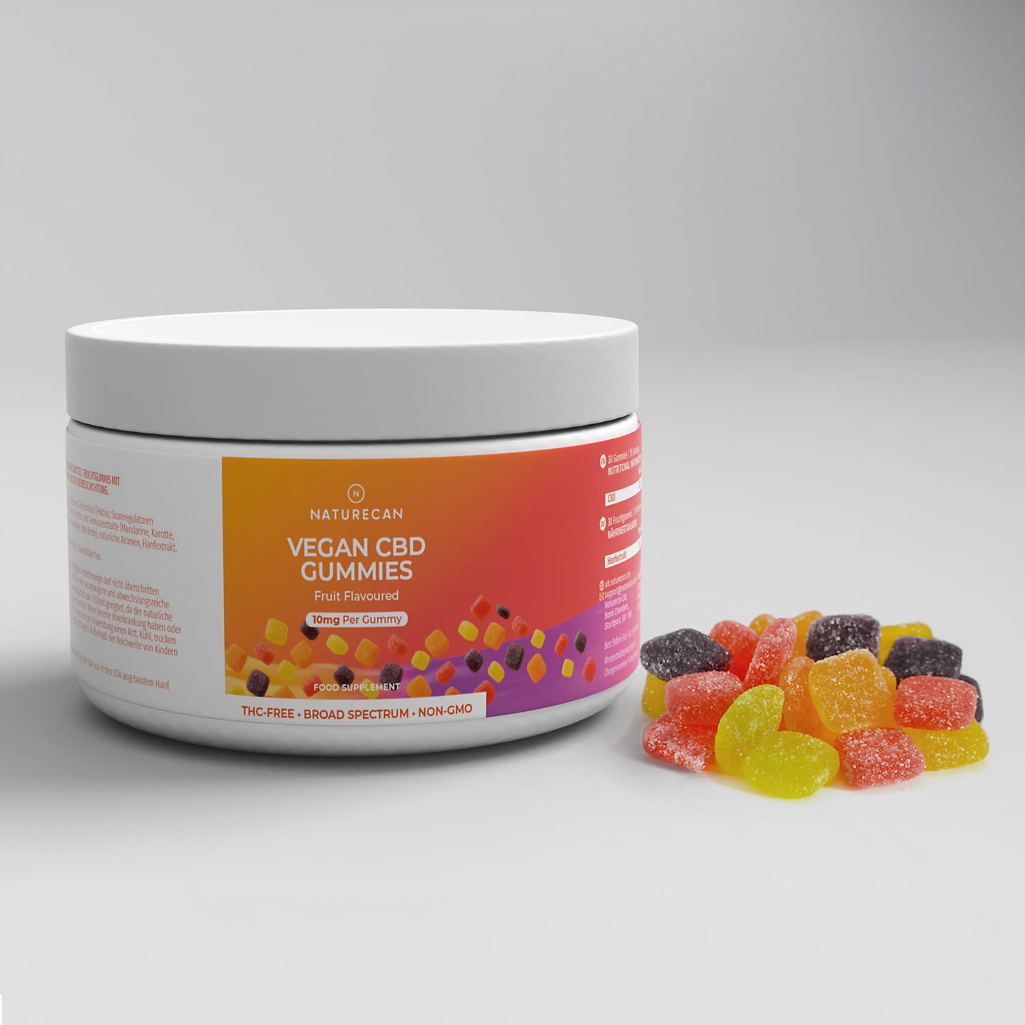 bonbon au cbd vegan
