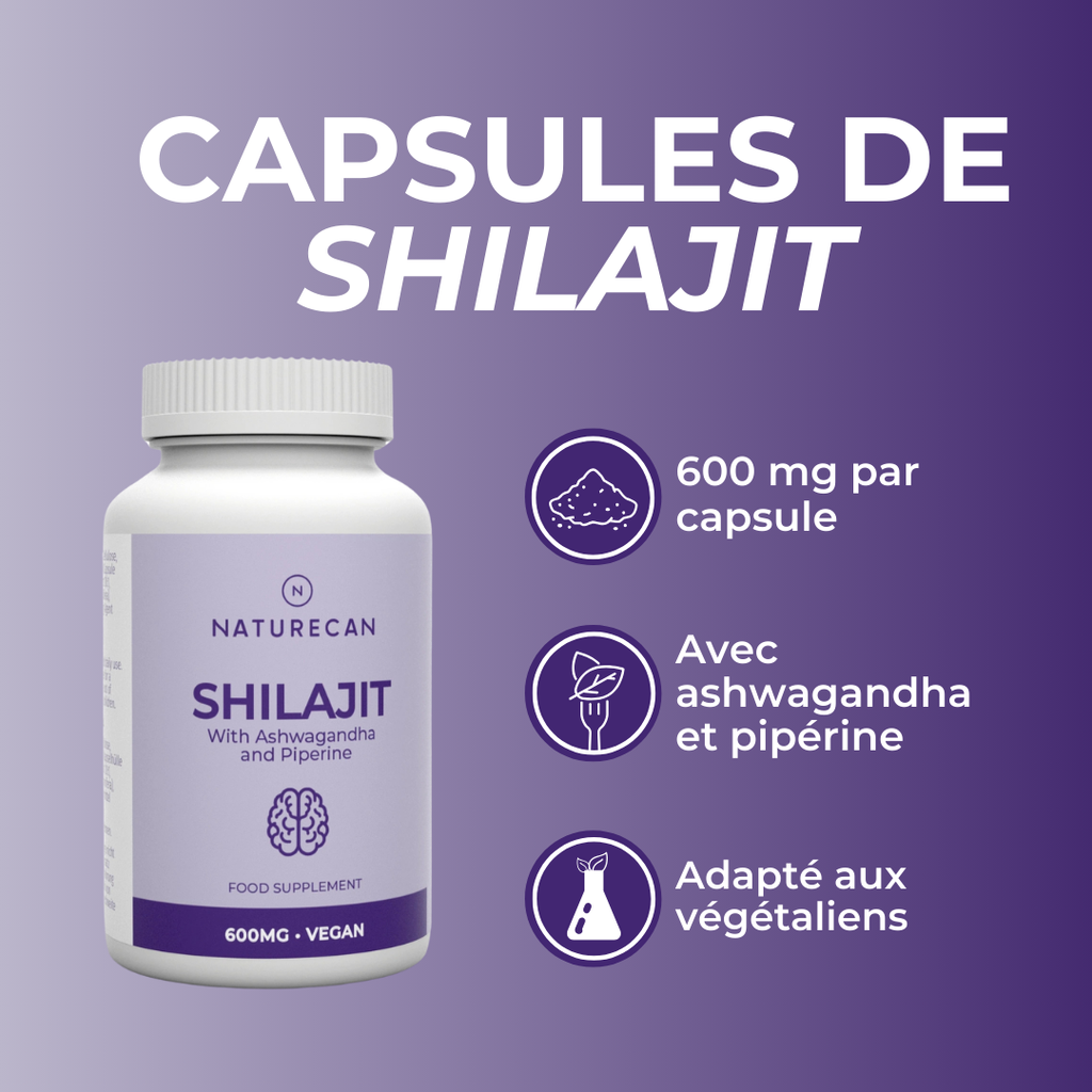 Capsules de shilajit