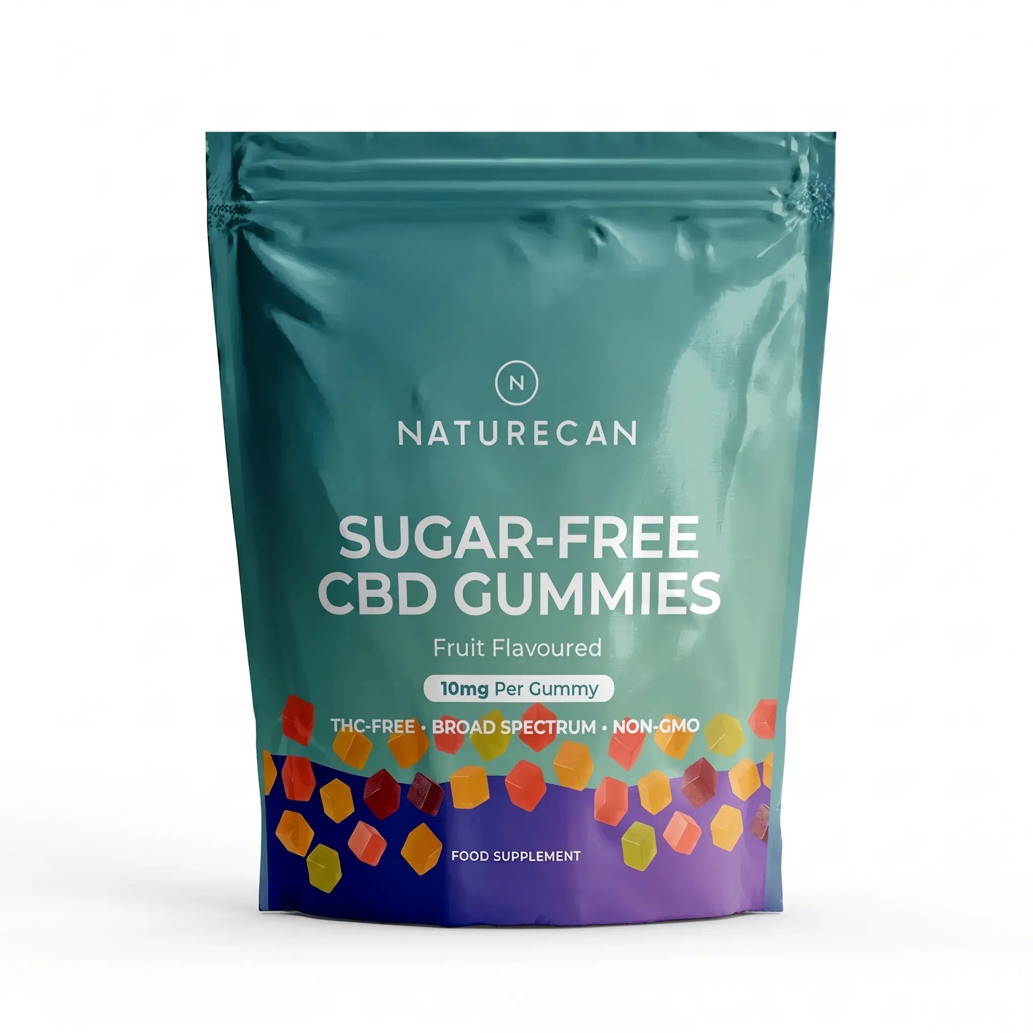 Bonbons sans sucre au CBD