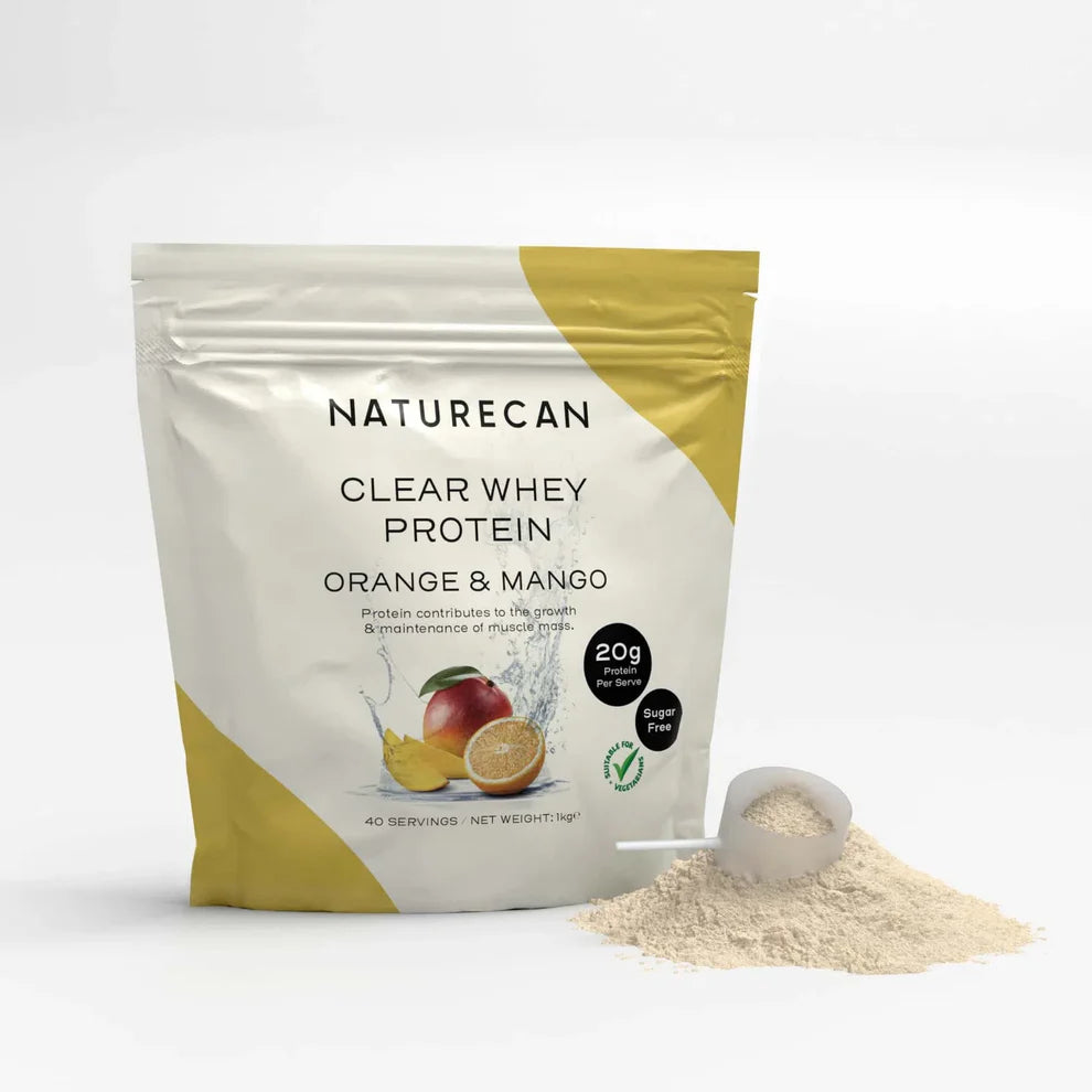 clear whey orange
