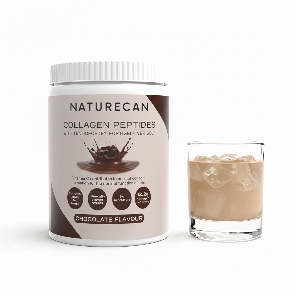 Peptides de collagène chocolat